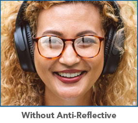 Without Anti-Reflective.