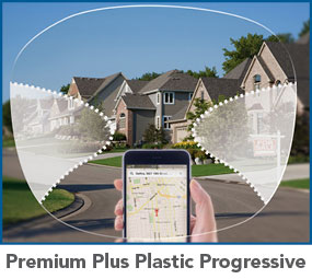 Premium Plus Plastic Progressive.