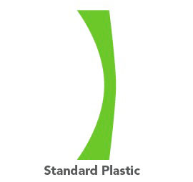 + $0 Standard Plastic.